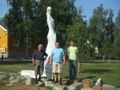 Mes prie Marijampolės dovanos Kokolos miestui skulptūros ''Baltija'' (autorius Petras Deltuva)